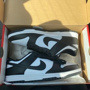 Black and White Panda Dunks Low (brand new unworn)